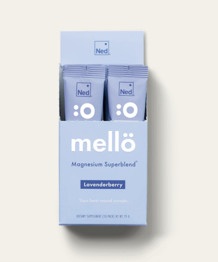 Mello Magnesium (10-Pack Travel Sticks, Lavenderberry)