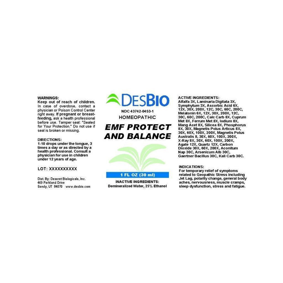 EMF Protect & Balance Detox