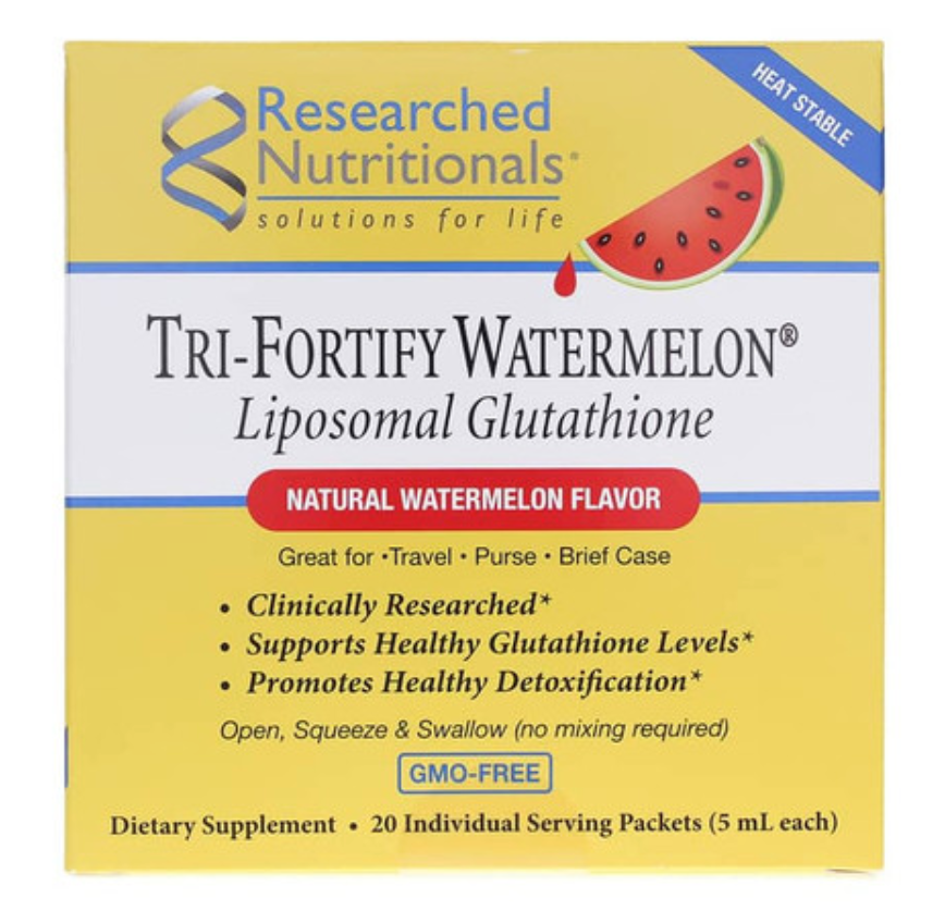 Tri-Fortify Liposomal Glutathione Packets (Watermelon)