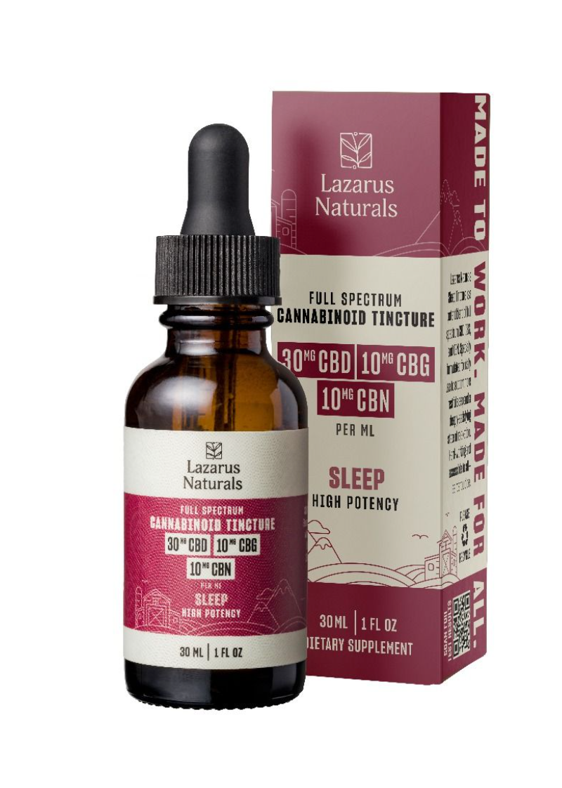 High Potency Sleep CBD Oil Tincture (30ml)