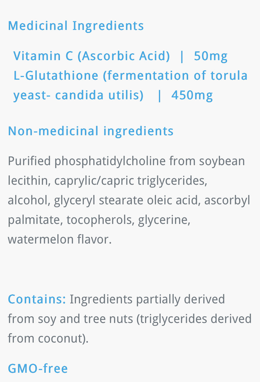Tri-Fortify Liposomal Glutathione 8 oz (watermelon)