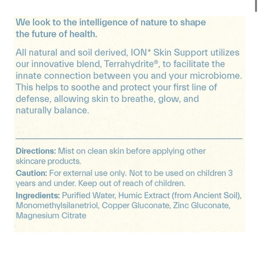 Ion Skin Support